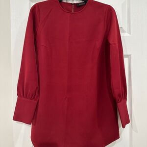 Maroon tunic